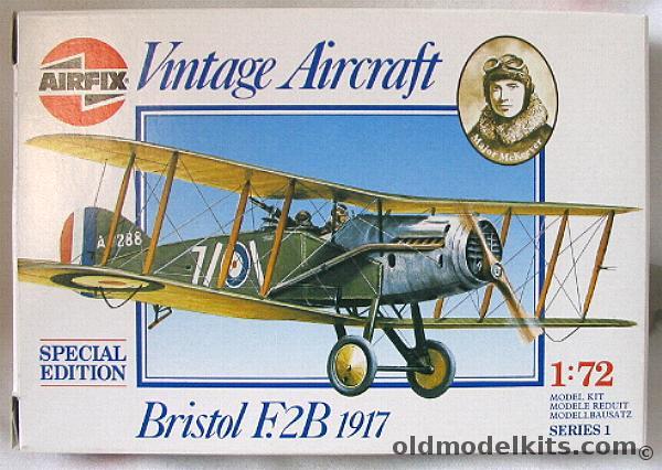 Airfix 1/72 TWO Bristol F2B McKeever - (F.2B) Major McKeever, 01080 plastic model kit